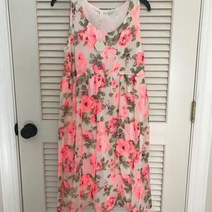 Beautiful floral Pinkblush sleeveless dress